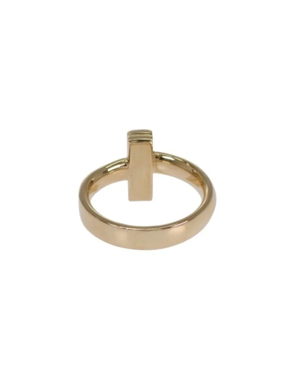 Tiffany & Co T One Wide Actual Ring 18k Yellow Gold